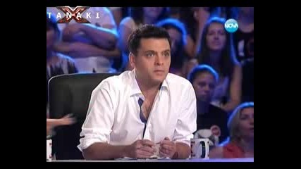 Hовата Валентина Хасан , смях - X Factor България 14.09.11