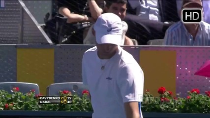 Nadal vs Davydenko - Madrid 2012