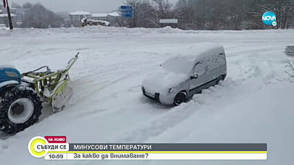 Докога ще продължи снеговалежът?