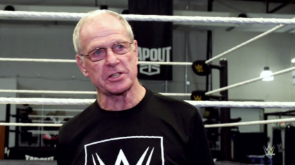 This is how the WWE Performance Center says goodbye to a coach