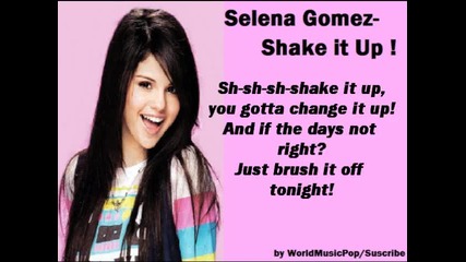 selena gomez- shake it up! --
