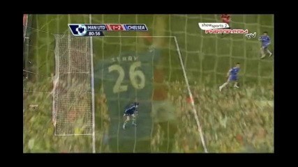 3.04.2010 Манчестър Юнайтед 2 - 1 Челси гол на Федерико Македа 