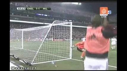 Ronaldinho Vs Chelsea Highlights~amazing 2009