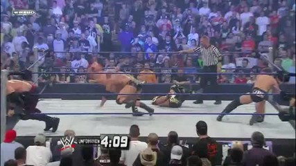 Batista Spears Rey Mysterio and Chris Jericho