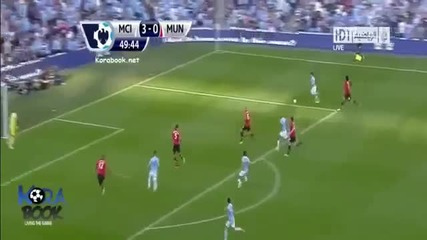 Manchester City vs Manchester United 4-1 Bpl 2013/14