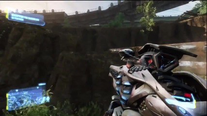 Crysis 3 - Tower Gun Destruction Gameplay (xbox 360)
