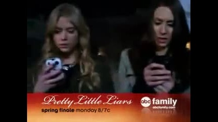 Pretty Little Liars Episode 22 Промо - For Whom the bell tolls - Финал на 1 - ви сезон 