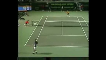 Ms Miami 2002 Хюит vs Федерер