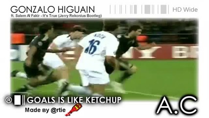 Gonzalo Higuain - Goals is like ketchup 