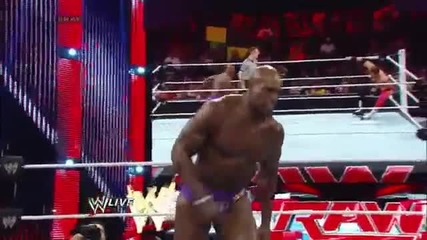 Zack Ryder vs Titus O'neil - Wwe Raw 3/2/14