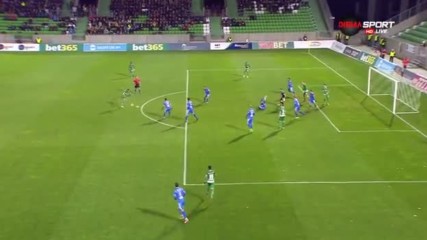 Скандал и отменен гол за Лудогорец срещу Левски