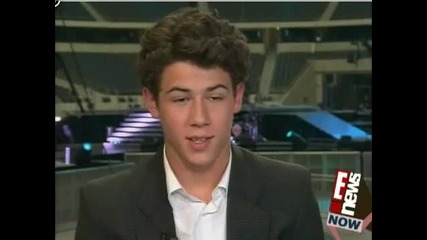 Nick Jonas talks about Miley Cyrus