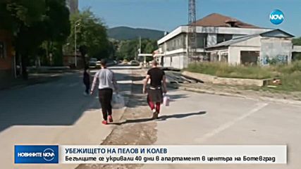 Пелов и Колев прекарали седмици в апартамент в Ботевград