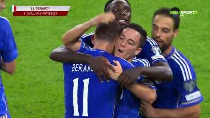 Нов фамозен гол за Италия, този път дело на Берарди