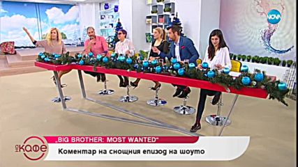 „На кафе“ за нарушението на Златка и Благой – Big Brother: Most Wanted 2018