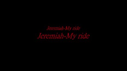 Jeremih - My ride