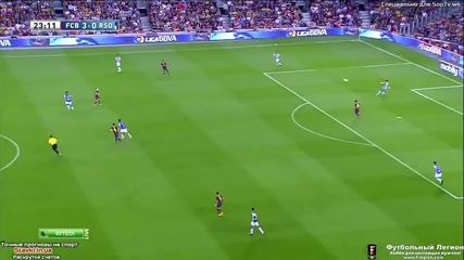 Барселона - Реал Сосиедад 3:0, Бускетс (23)