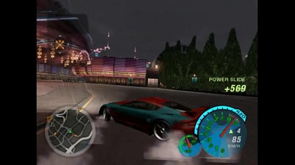 Леко дрифтче на nfs underground 2 