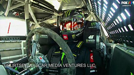 Lacey Evans signals the start of the Coca-Cola 600