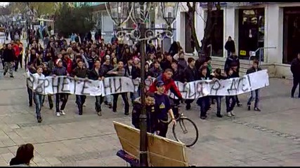 Протеста за по - дълга ваканция в Плевен