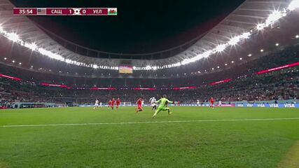 САЩ - Уелс 1:0 /първо полувреме/