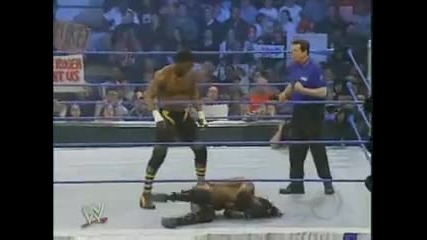 Букър Ти срещу Орландо Джордън - Wwe Smackdown 2005 