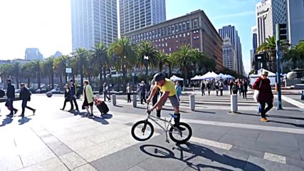 Bike Parkour Streets of San Francisco Freestyle Film Menejer 2016 Hd