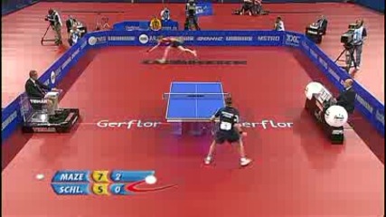 Тенис на маса: Michael Maze vs Werner Schlager