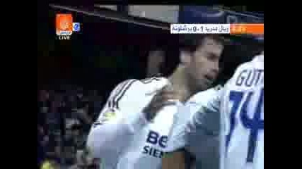 Real Madrid Vs Barcelona - Goal Raul