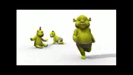Shrek 3: Dance Baby :d Sme6en Tanc