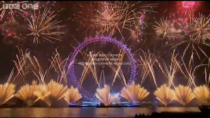 London Fireworks on New Year s Day 2011