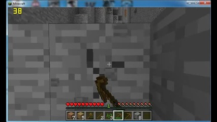 Minecraft - Как да пренощуваме 1вата нощ [ Урок by atisas2 ]