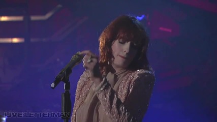 Florence + The Machine - Heavy In Your Arms (live on Letterman)