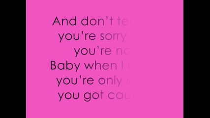 Rihanna - Take a bow lyrics