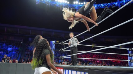 Charlotte Flair takes out Jimmy Uso & Naomi in WWE Mixed Match Challenge showdown