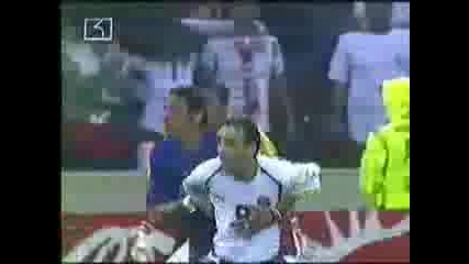 Италия - България Евро 2004 дузпа Мартин Петров