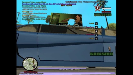 Gta San Andreas Multiplayer az razroshix reklamata na gaziranata napitka s tazi kola