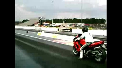 Kawasaki 900 goes 9 seconds in the Quarter