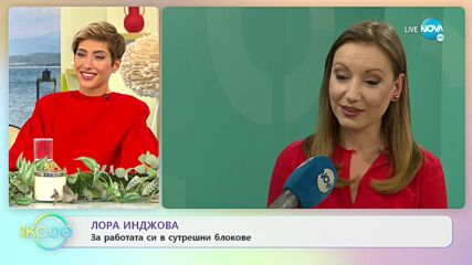 Лора Инджова за работата си в сутрешни блокове - „На кафе” (10.09.2021)