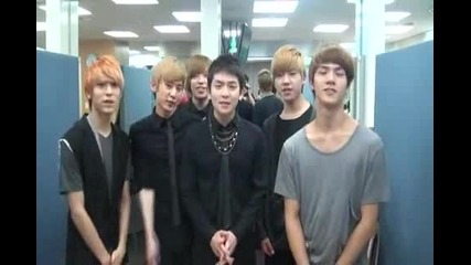 110921 Teen Top Message to Tony An