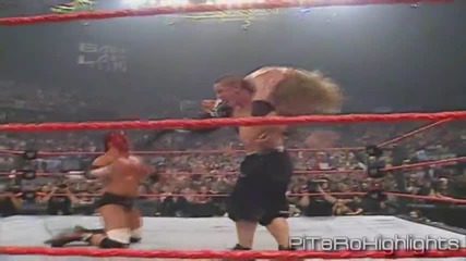 John Cena Vs. Edge Vs. Triple H - Backlash 2006 Highlights ( H D )