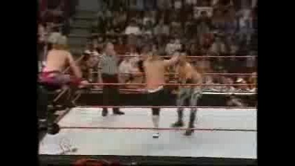 john cena vs chris jericho vs christian