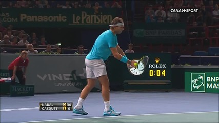 Nadal vs Gasquet - Paris 2013!