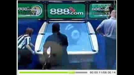 Video Gag - Billiards Eight Ball Down And