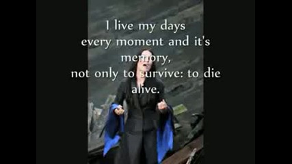 Tarja Turunen - Die Alive [lyrics]