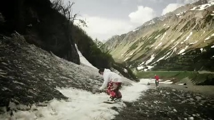 Bmw G 450 X summer snowboarding 