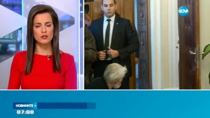 ЦИК връчва на Румен Радев удостоверението за избора му