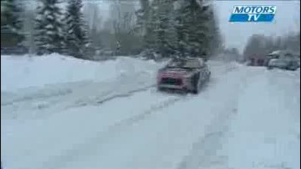Wrc Test Citroen Sweden 2010 
