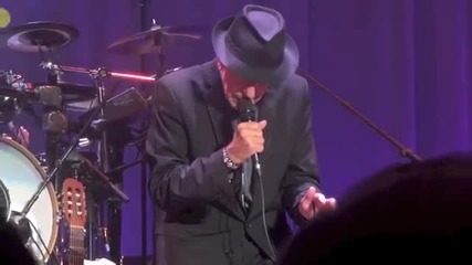Leonard Cohen, Save the Last Dance for me , Dublin 12-09-2013