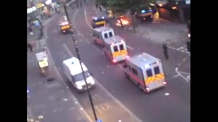кадри от вандалищата в Лондон